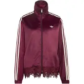 Adidas Originals Satin Lace Firebird Loose Genser Med Hel Glidelås