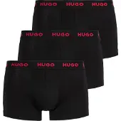 HUGO 50532611 Trunk Red Boxers 3 Enheter