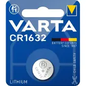 Varta CR1632 Litium knappcelle batteri - 1 Pakke