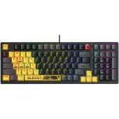 A4Tech Bloody S98 kablet mekanisk tastatur BLMS Red Plus, limegrønn