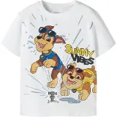 Name it T-skjorte - NmmMacas - Paw Patrol - Bright White - - 6 år (116) - T-skjorte
