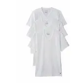 Calvin Klein Lv00nb4186 Kortarmet Undertrøye Med V-hals 3 Enheter