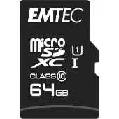 Emtec Minnekort MicroSDCX 64GB Class 10