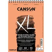Canson XL Extra-Blanc FG A5 90G Spiral 60 SH