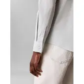 Calvin Klein Solid Stretch Slim Fit Skjorte Med Lange Ermer