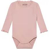 Huttelihut Body Rib Pale Mauve (62 / 3 mnd)