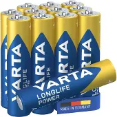 Varta Longlife Power AAA batteri - 12 pakning