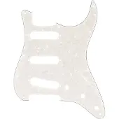 Fender Moderne Stratocaster Plekterbrett med 11 Hull S/S/S White Pearl
