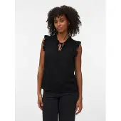 Vero Moda Alba Ermeløs Bluse