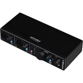 Arturia MiniFuse 2 lydkort USB-C 2x XLR-kombiinngang 48V fantommating svart