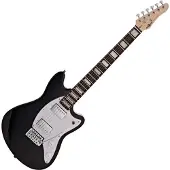 Gear4Music Seattle Select Electric Guitar by Black