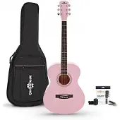 Gear4Music Student Akustisk Gitar & Tilbehørspakke fra Rosa