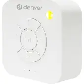 Denver WN-93 Hvit støymaskin med naturlig lyd, pustelys og lang batterilevetid