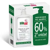 Sebamed Emulsjon Uten Såpe Dusjsåpe 2x 750ml