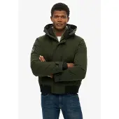 Superdry for man. M5011908A City Padded Bomber Jacket green (XL), Casual, Synthetic