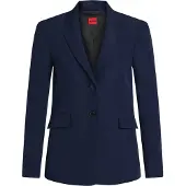 HUGO Asmalla 10268884 Red Blazer