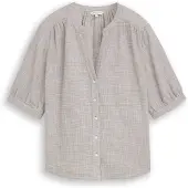 Tom Tailor 1049798 Kort Ermet Bluse