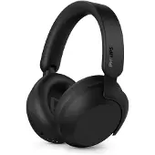 Philips TAH8000EBK - Hodetelefoner med mikrofon - full størrelse - Bluetooth - trådløs, kablet - aktiv støydemping - USB-C, 3,5 mm jakk - svart