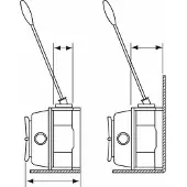 PLASTIMO Manuell Membranpumpe Med Enkeltdrift