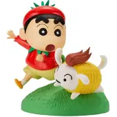 Banpresto Crayon Shinchan-figur I Grønnsakkostyme 11 Cm