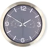 Nedis Clwa5226ss Veggklokke 30 Cm
