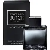 Antonio Banderas Seduction In Black For Men Eau De Toilette Spray 200ml