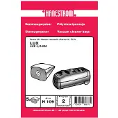 Haneström Støvsugerposer, papir, 5st.