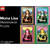 LEGO Puslespill av et mesterverk: Mona Lisa 1000 brikker 5008976