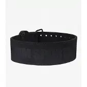 MM Sports Leather Belt Suede, Black/Black