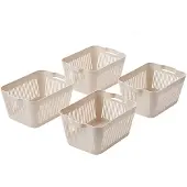 Liewood Kurv - 4-pack - Small - 30x22x14 cm - Sandy - - OneSize - Kurv
