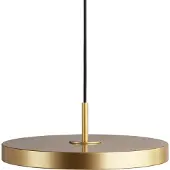 UMAGE LED-hengelampe Asteria Mini, messingfarget, Ø 31 cm