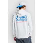 Quiksilver Screen Classic Surf Fleece-hettegenser hvit