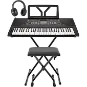 Gear4Music K3 61-Toners Keyboard fra Komplett Pakke