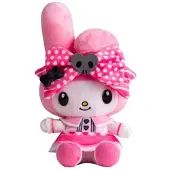 Sakami Merchandise Sanrio My Melody Bamse Rosa Svart Fest-jubileumsutgave 35 Cm