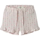 Lil´ Atelier Lil' Atelier Shorts - Bomull/Modal - NbfRachello - Morganitt/Flo - - 68 - Shorts