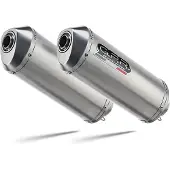 Gpr Exclusive Satinox Kawasaki Zzr 1400 08-11 Homologert Slip On Lyddemper