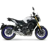 Gpr Exclusive M3 Inox Yamaha Mt-09 17-20 Ikke-homologisert Komplett Eksosanlegg