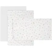 cambrass Plumeti 80x120x1 Cm Formsydd Laken Til Sprinkelseng 3 Enheter