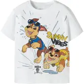 Name it T-skjorte - NmmMacas - Paw Patrol - Bright White - - 4 år (104) - T-skjorte
