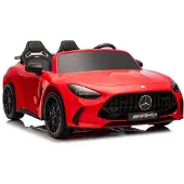 Lean cars elbil Mercedes GT63 AMG 24V rød