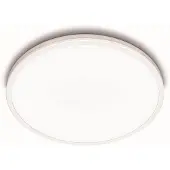 Signify Funksjonell Ozziet-taklampe, 18 W, LED, Ikke-utskiftbare pærer, 4000 K, 2000 lm, IP20, Hvit