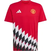 Adidas Manchester United Stadium Graphic Kortarmet T-skjorte