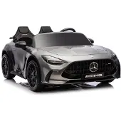 Lean cars elbil Mercedes GT63 AMG 24V, grå