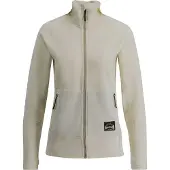 Lundhags Tived Merino Full Zip W, mellomlag, svart, hvit
