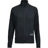 Lundhags Tived Merino Full Zip W, mellomlag, svart