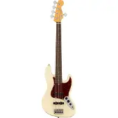 Fender American Pro II Jazz Bass V RW Olympic White