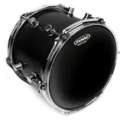 Evans Black Chrome Drum Head 12