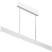 Maytoni LED-hengelampe Ephoria, hvit, aluminium, lengde 116 cm