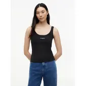 Tommy Hilfiger Dw0dw22817 Ermeløs T-skjorte