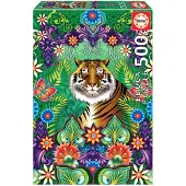 Educa Bengaltiger-puslespill 500 Stykker